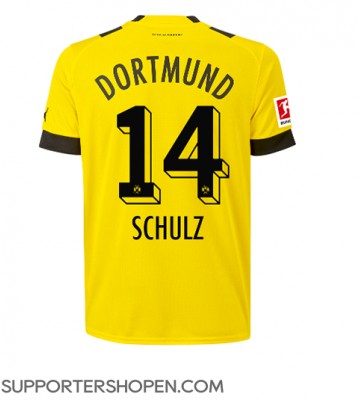 Borussia Dortmund Nico Schulz #14 Hemma Matchtröja 2022-23 Kortärmad